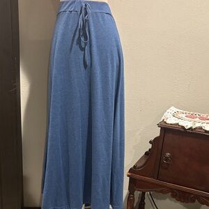 Blue Maxi Skirt